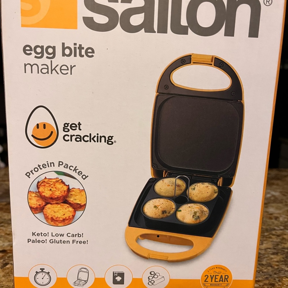 Salton Egg Bite Maker NIB